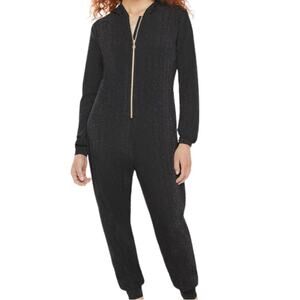 new Savage x fenty sleep & shine onesie glitter sparkle large P2 2529